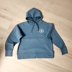 Champion | Teal Blue Pullover Hoodie